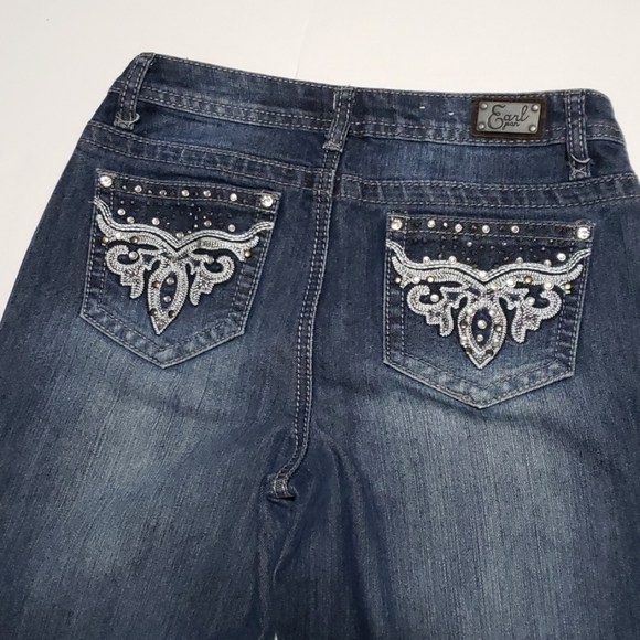 Earl Jeans Women's Jeans size 4 Straight leg 29x30 - Picture 5 of 8